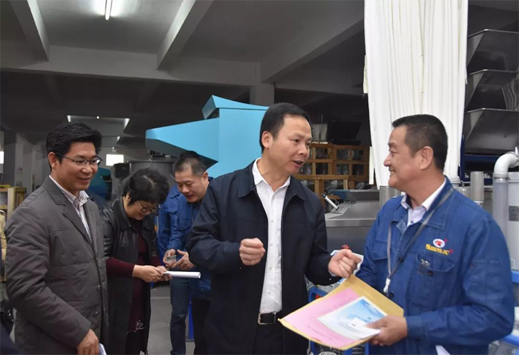 汕頭市委常委、常務(wù)副市長(zhǎng)李耿堅(jiān)一行前往我司調(diào)研指導(dǎo)