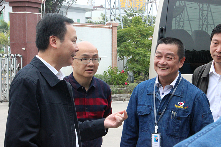 汕頭市委常委、常務(wù)副市長(zhǎng)李耿堅(jiān)一行前往我司調(diào)研指導(dǎo)